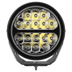 7 Inch Bezel-Less LED Driving Light with White Halo Ring Position Light