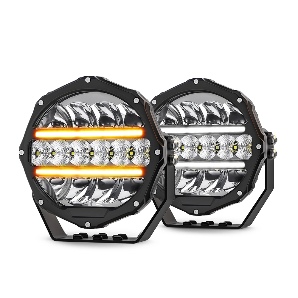 7 inch Off Road Driving Lights with DRL JG-D090-C-7 